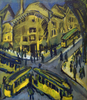 Fotos Teppich - E L Kirchner Nollendorfplatz oder mit Eigenem Foto