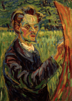 Motiv auf Teppich - Erich Heckel Gem Von E L Kirchner oder mit Eige...