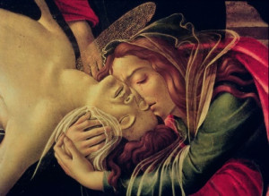 Bild Teppich - The Lamentation Of Christ C 1490 oder mit Eigenem Foto