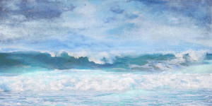 Motiv auf Tischdecke - Aqua Surf oder mit Eigenem Foto