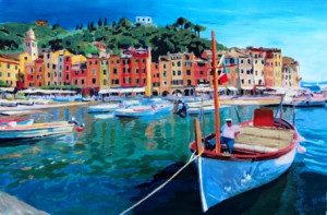 Foto auf Tischdecke - Ruhe Im Hafen Von Portofino oder mit Eigenem ...