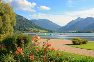 Bilder Tischdecke - Schliersee Uferpromenade oder mit Eigenem Foto