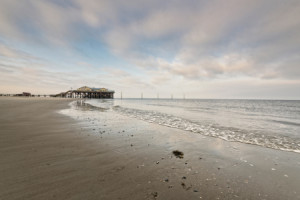 Tischdecke - St Peter Ording Blues oder mit Eigenem Foto