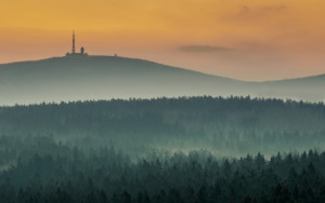 Motiv auf Tischdecke - Brockenblick 2 oder mit Eigenem Foto