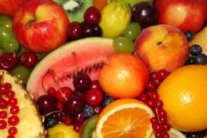 Motiv Tischdecke - Frisches Obst Formatfüllend oder mit Eigenem Foto