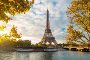 Foto Tischdecke - Paris Eiffelturm Im Herbst oder mit Eigenem Foto