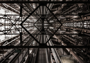 Wunschmotiv auf Tischdecke - Industrie-Nostalgie Composing oder mit...