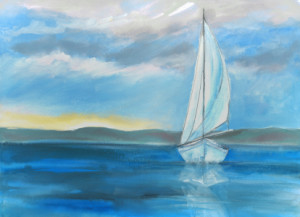 Tischdecke - Blaue Stunde oder mit Eigenem Foto