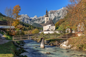 Wunschbild Tischdecke - Herbst Im Berchtesgadener Land oder mit Eig...