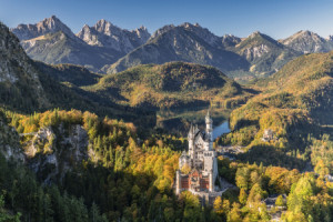 Wunschmotiv auf Tischdecke - Allgäupanorama oder mit Eigenem Foto