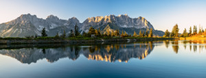 Foto Tischdecke - Wilder Kaiser Tirol oder mit Eigenem Foto