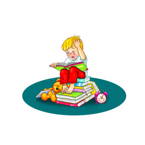 Wunschmotiv auf Tischdecke - Lesen Kann So Aufregend Und Fesselnd S...