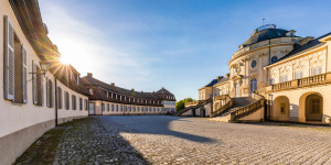 Wunschmotiv auf Tischdecke - Schloss Solitude In Stuttgart oder mit...
