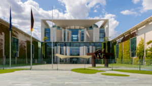 Bilder Tischdecke - Berlin - Bundeskanzleramt oder mit Eigenem Foto