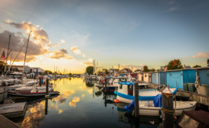 Foto Tischdecke - Niendorf Fischerhafen oder mit Eigenem Foto