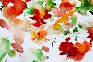 Tischdecke - Blumenregen oder mit Eigenem Foto