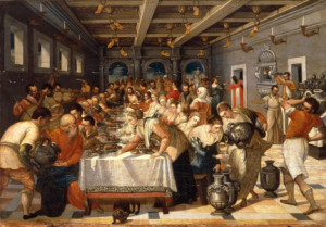 Tischdecke - Wedding At Canaan Ptg Aft Tintoretto oder mit Eigenem ...