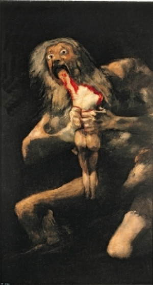 Bild Tischdecke - Saturn Devouring One Of His Sons 1821-23 oder mit...