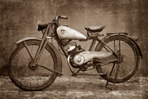 Wunschmotiv als Tischdecke - Nsu Quick 98 Ccm Baujahr 1942 oder mit...