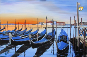 Motiv als Tischdecke - Venedig oder mit Eigenem Foto