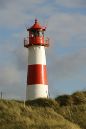 Motiv als Tragetasche - Leuchtturm List Ost Auf Sylt oder mit Eigen...