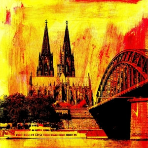 Bild auf Tragetasche - Kölner Dom oder mit Eigenem Foto