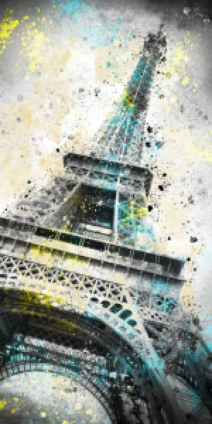 Bild auf Tragetasche - City Art Paris Eiffelturm oder mit Eigenem Foto