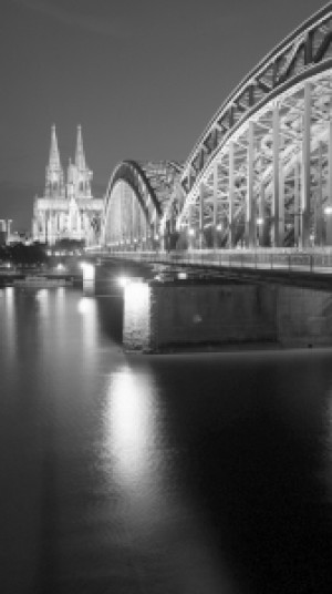 Fotos Tragetasche - Köln In Schwarz We Ss oder mit Eigenem Foto