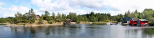 Bilder Tragetasche - Häuser Am See oder mit Eigenem Foto