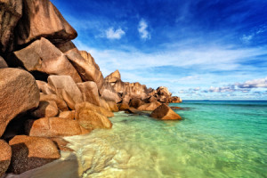 Wunschbild als Tragetasche - Fels Am Südseestrand oder mit Eigenem ...