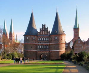 Bild Tragetasche - Lübeck Holstentor oder mit Eigenem Foto