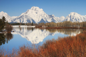Bilder Tragetasche - Frühling Am Oxbow Bend oder mit Eigenem Foto