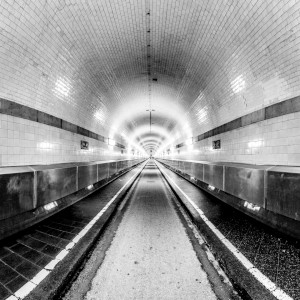 Wunschmotiv Tragetasche - Hamburg - Alter Elbtunnel oder mit Eigene...