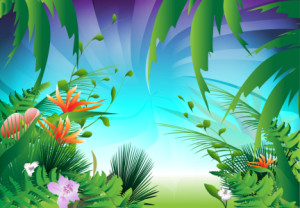 Wunschmotiv als Tragetasche - Looking Through The Jungle oder mit E...