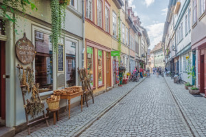 Motiv Tragetasche - Krämerbrücke oder mit Eigenem Foto