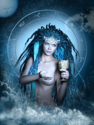 Motiv Tragetasche - Wassermann Fantasy Edition oder mit Eigenem Foto