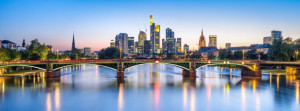 Bilder Tragetasche - Frankfurt Skyline Bei Nacht oder mit Eigenem Foto