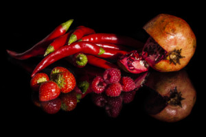 Motiv auf Tragetasche - Chili - Sweet And Spicy oder mit Eigenem Foto