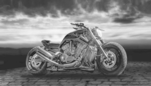 Motiv als Tragetasche - Motorrad Sw oder mit Eigenem Foto