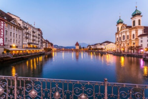 Foto auf Tragetasche - Luzern oder mit Eigenem Foto