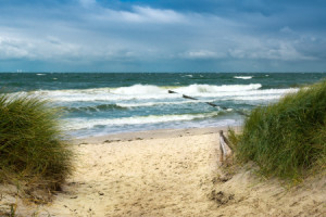 Tragetasche - Ostsee Strandweg oder mit Eigenem Foto