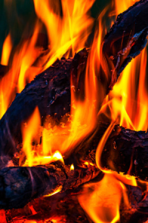 Tragetasche - Flammen oder mit Eigenem Foto