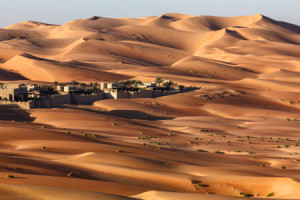 Bilder Tragetasche - Island In The Desert oder mit Eigenem Foto