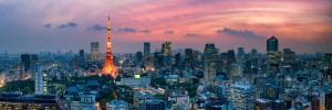 Fotos Tragetasche - Tokyo Skyline Panorama oder mit Eigenem Foto