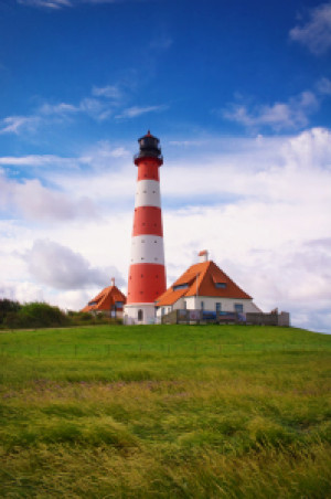 Tragetasche - Westerhever Leuchtturm oder mit Eigenem Foto