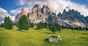 Foto auf Tragetasche - Almidylle Südtirol oder mit Eigenem Foto