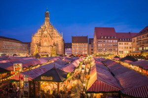 Motiv auf Tragetasche - Weihnachtsmarkt In Nürnberg oder mit Eigene...