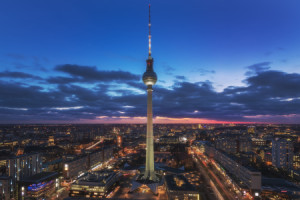 Tragetasche - Berlin - Skyline Am Alex oder mit Eigenem Foto