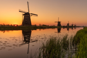 Wunschbild Tragetasche - Windmühlenromantik oder mit Eigenem Foto
