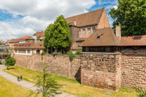 Foto Tragetasche - Stadtmauer Nürnberg 77 oder mit Eigenem Foto